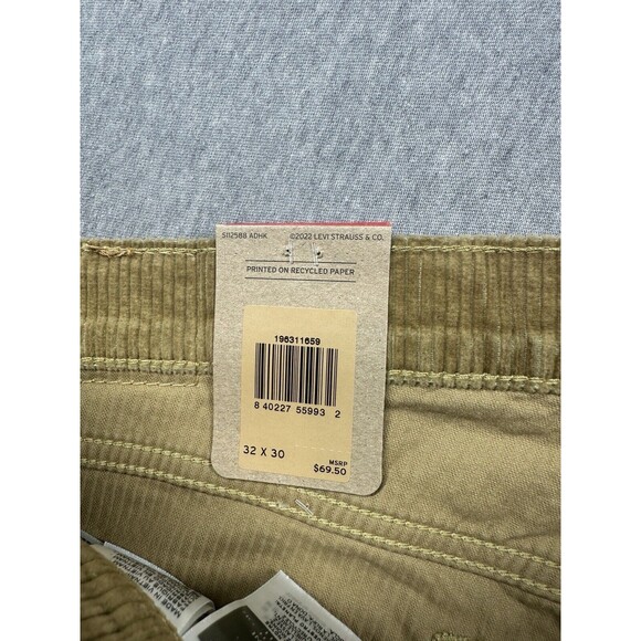 Levi's 314 Jeans Womens 32X30 Shaping Straight Corduroy Stretch Irregul… - Picture 3 of 8